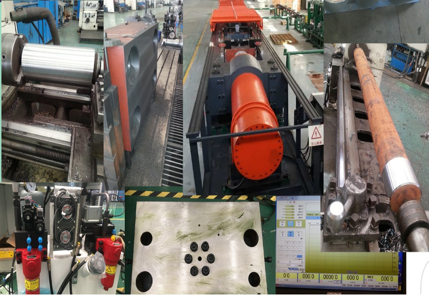 鋼絲繩臥式拉力試驗機 結構圖