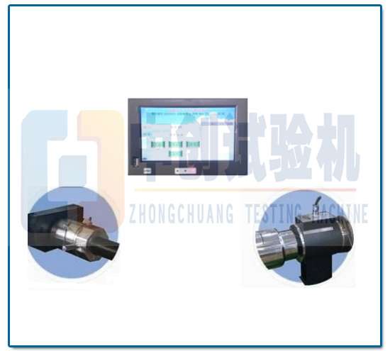 底腳螺栓扭矩系數試驗臺 顯示屏與軸力輸出傳感器